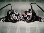 zwarte bloemen BH mt 75A, Vêtements | Femmes, Sous-vêtements & Lingerie, Soutien-gorge, H&M, Enlèvement ou Envoi