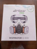 Masque respiratoire AirGear PRO -  Respirator G-500, Doe-het-zelf en Bouw, Adembescherming, Nieuw, Volgelaatsmaskers, Ophalen