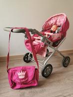 Poppenbuggy little princess, Kinderen en Baby's, Speelgoed | Poppen, Ophalen, Gebruikt, Babypop