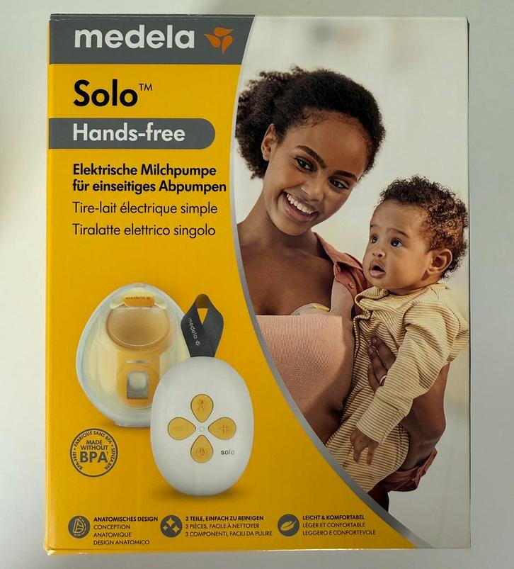 Medela Solo Hands-free elektrische borstkolf, Enfants & Bébés, Aliments pour bébé & Accessoires, Comme neuf, Tire-lait, Enlèvement ou Envoi