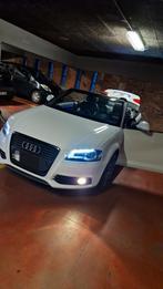 Audi a3 8p s-line cabriolet facelift 1.8TFSI, Auto's, Voorwielaandrijving, Euro 5, Zwart, Cabriolet
