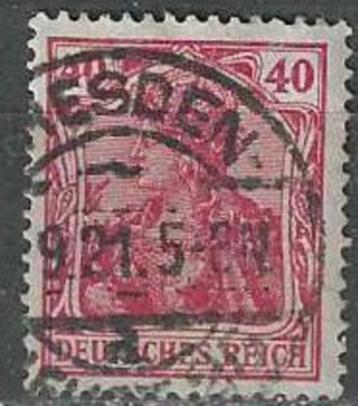 Duitsland 1920/1922 - Yvert 123 - Germania 40 p. (ST) beschikbaar voor biedingen