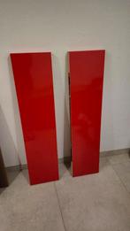 2 x LACK plank rood hoogglans IKEA, Ophalen, Zo goed als nieuw