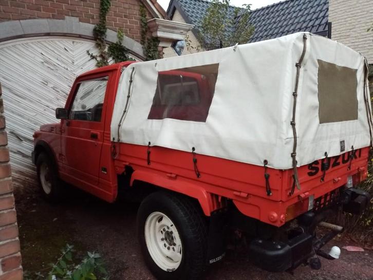 Suzuki SJ410 Pick-up, 1984, Auto's, Oldtimers, Particulier, 4x4, Suzuki, Benzine, SUV of Terreinwagen, 2 deurs, Handgeschakeld