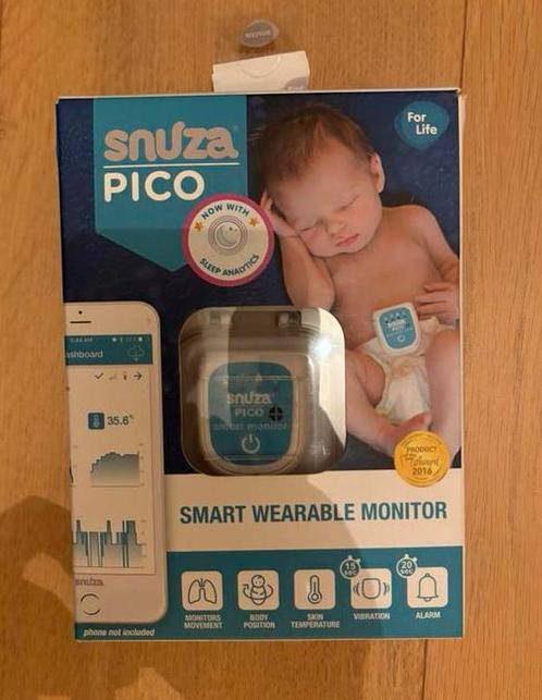 Snuza Pico Smart Monitor - hartslag baby, Kinderen en Baby's, Babyfoons, Zo goed als nieuw, Ophalen of Verzenden