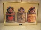 Belle œuvre d'art 'Children in Can' - Anne Geddes - 45x31, Maison & Meubles, Enlèvement ou Envoi, Comme neuf, Imprimé, Création originale