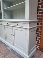 Massieve boekenkast/bibliotheekkast (GRATIS LEVERING), Ophalen of Verzenden, Zo goed als nieuw