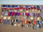 Lot Franse medailles, Verzamelen, Militaria | Algemeen, Verzenden