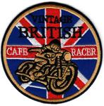 Cafe Racer Vintage British stoffen opstrijk patch embleem #9, Motoren
