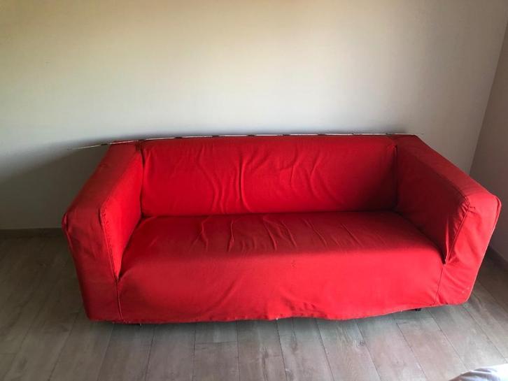 Sofa, Huis en Inrichting, Fauteuils, Zo goed als nieuw, Stof, 125 cm of meer, 75 tot 100 cm, Ophalen