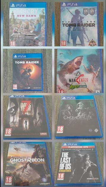 PlayStation 4 games beschikbaar voor biedingen