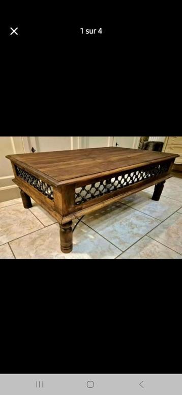 Table basse style indonésien  beschikbaar voor biedingen