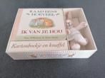 Raad eens hoeveel ik van je hou boekje + knuffel - nieuw, Boeken, Ophalen, Nieuw, Opvoeding tot 6 jaar