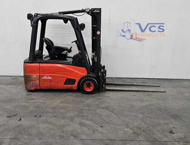 Linde elektrische heftruck 2T hefhoogte 4.6M, Zakelijke goederen, Machines en Bouw | Heftrucks en Intern transport, Heftruck, Elektrisch