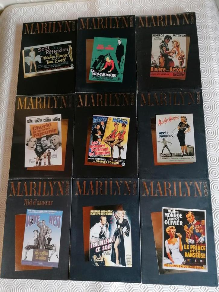 Divers DVD films Marilyn Monroe, Cd's en Dvd's, Dvd's | Klassiekers, Zo goed als nieuw, Ophalen of Verzenden