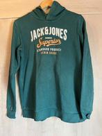 sweater groen met kapje jack jones 176, Garçon, Enlèvement ou Envoi, Pull ou Veste, Utilisé