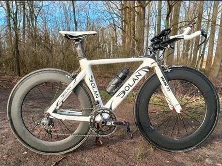 Dolan Tijdritfiets Carbon, Fietsen en Brommers, Fietsen | Racefietsen, Zo goed als nieuw, Carbon, Ophalen