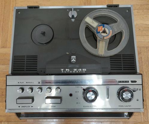 Grundig TK245 De Luxe, TV, Hi-fi & Vidéo, Enregistreurs audio, Magnétophone, Avec protection anti-poussière, Envoi