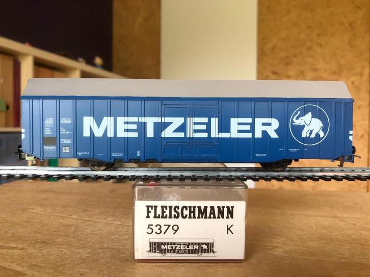 FLEISCHMANN 5379 K DB WAGON METZELER HO, Hobby en Vrije tijd, Modeltreinen | H0, Gebruikt, Wagon, Fleischmann, Verzenden