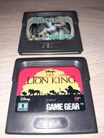 2 jeux Sega Game Gear Roi Lion & Dragon Crystal, Avontuur en Actie, Gebruikt, Game Gear, 1 speler