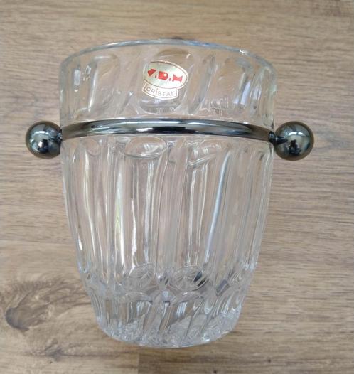 Kristallen ijsemmer, Antiek en Kunst, Antiek | Glaswerk en Kristal, Ophalen of Verzenden