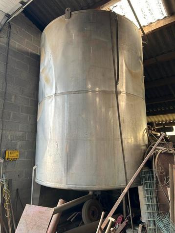 Opslagtank inox vat, Enlèvement