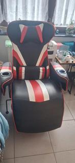 À vendre fauteuil gaiming rouge noir blanc très bonne état, Maison & Meubles, Fauteuils, 75 à 100 cm, Comme neuf, Enlèvement, 50 à 75 cm