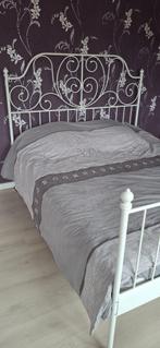 Tweepersoonsbed, Ophalen, Wit, Tweepersoons, Zo goed als nieuw