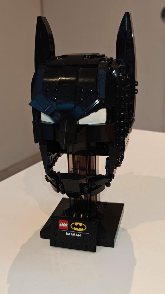 Lego 76182 Batman Cowl Helmet, Kinderen en Baby's, Speelgoed | Duplo en Lego, Zo goed als nieuw, Lego, Complete set, Ophalen of Verzenden
