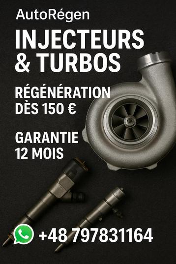 Injecteurs et turbos reconditionnés – prix bas beschikbaar voor biedingen