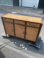 Oud vintage rotan dressoir, Ophalen, Zo goed als nieuw