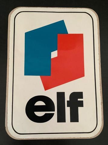 VINTAGE STICKER ELF LOGO JAREN70., Enlèvement, Comme neuf, Marque