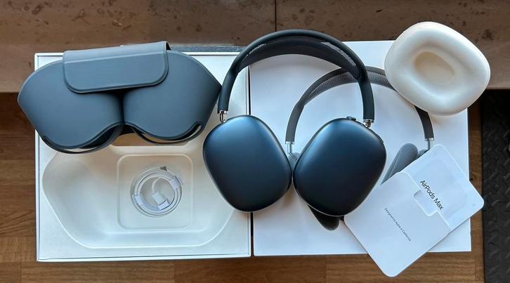 Airpods Max 2 USB-C midnight (zwart), Audio, Tv en Foto, Hoofdtelefoons, Zo goed als nieuw, Over oor (circumaural), Overige merken