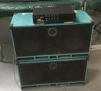 Devine D-400 2x200W Klasse D versterker, Ophalen, Zo goed als nieuw