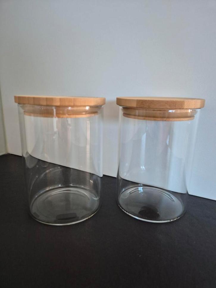 Dille&Kamille 3x voorraadpot glas 700ml, Huis en Inrichting, Keuken | Potten en Pannen, Nieuw, Pot, Bus of Blik, Glas, Ophalen of Verzenden