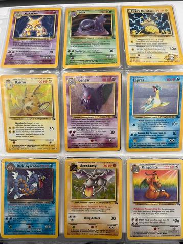 Holo base set diverse pokemon kaarten (2) - goede staat beschikbaar voor biedingen