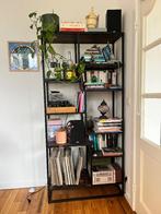 Étagère murale industrielle MUMBAI en acacia & métal, Maison & Meubles, Métal, 25 à 50 cm, Avec tablette(s), Moins de 150 cm