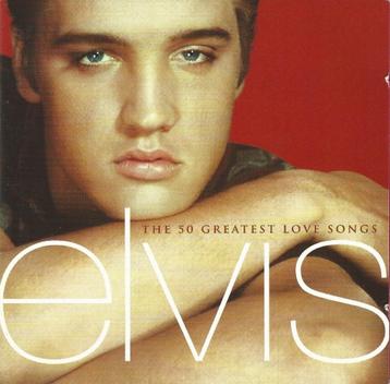 2CD * ELVIS PRESLEY - THE 50 GREATEST LOVE SONGS beschikbaar voor biedingen