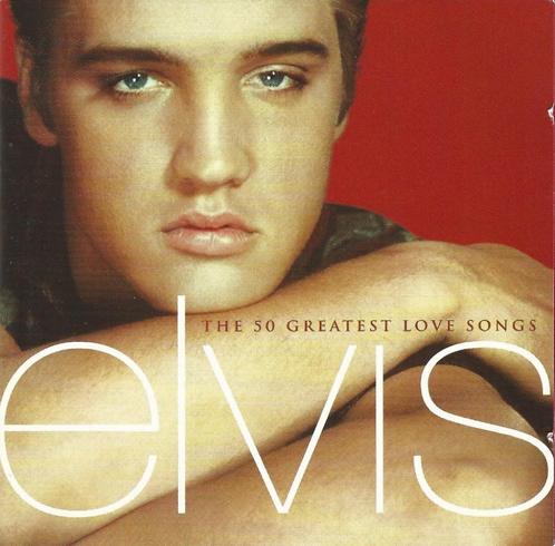 2CD * ELVIS PRESLEY - THE 50 GREATEST LOVE SONGS, Cd's en Dvd's, Cd's | Rock, Zo goed als nieuw, Rock-'n-Roll, Verzenden