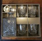 Cristal d'Arques glazen + karaf, Verzamelen, Ophalen of Verzenden