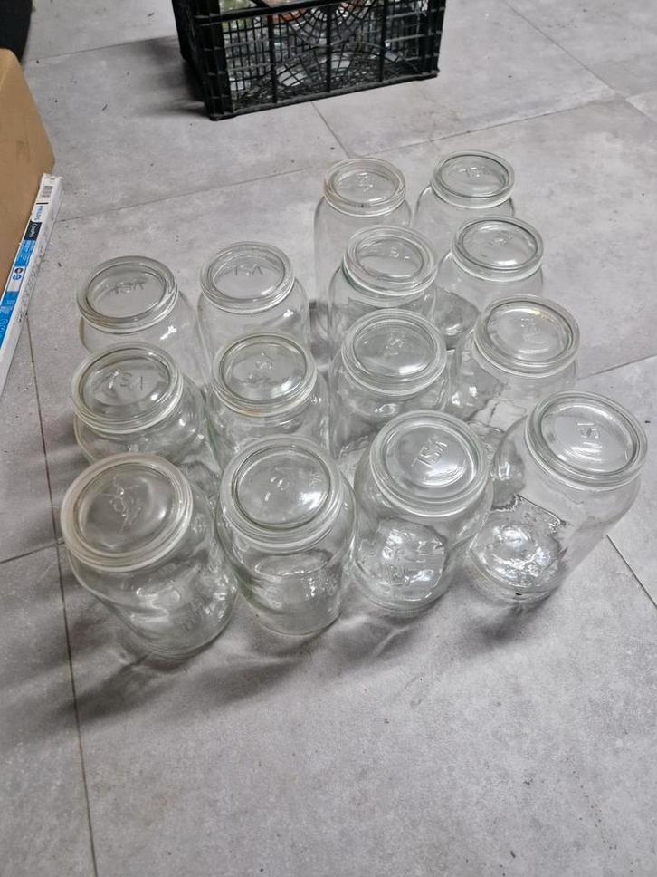 Bocaux de conservation VSL 2 litres, Huis en Inrichting, Keuken | Keukenbenodigdheden, Zo goed als nieuw, Ophalen of Verzenden