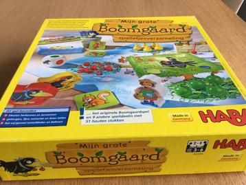 Haba spelletjesverzameling Mijn grote Boomgaard, Ophalen, Zo goed als nieuw