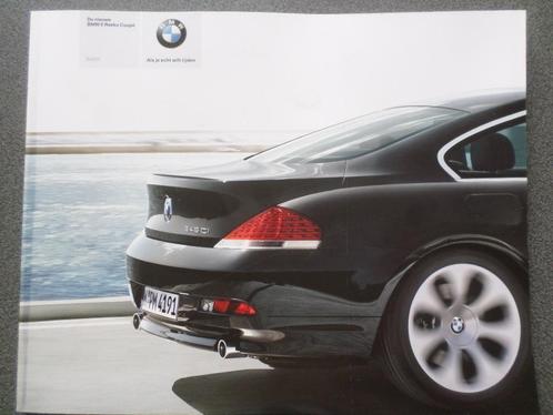 BMW Serie 6 645 Ci Coupe 2004 Brochure, Boeken, Auto's | Folders en Tijdschriften, BMW, Ophalen of Verzenden