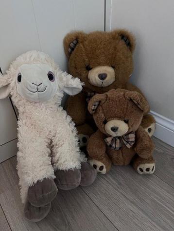 Set van 3 schattige knuffels – in topstaat!  beschikbaar voor biedingen