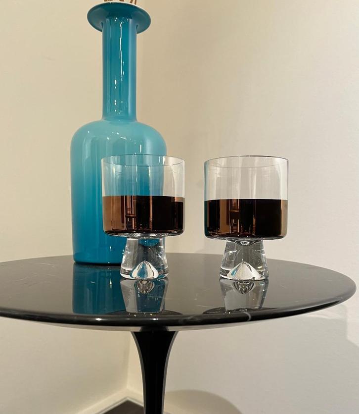 Verre bas "Tank" (set de 2) TOM DIXON, Collections, Verres & Petits Verres, Comme neuf, Verre à eau, Enlèvement