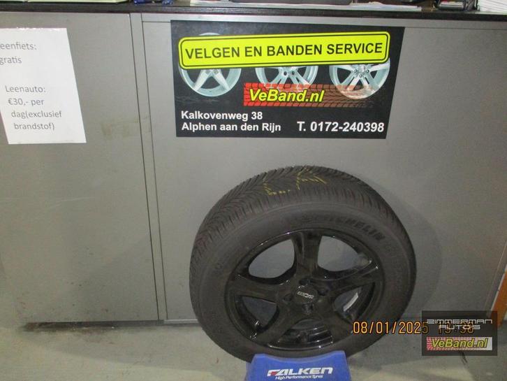 Winterset voor Renault, Auto-onderdelen, Banden en Velgen, Banden en Velgen, Winterbanden, 16 inch, 205 mm, Personenwagen, Gebruikt