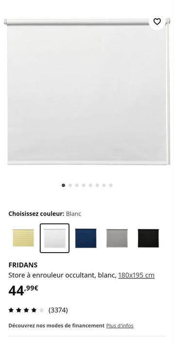 Ikea Fridans 180x195 verduisteringsgordijn beschikbaar voor biedingen