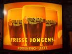 Lichtreclame Rodenbach frisse jongens brouwerij Roeselare, Verzamelen, Biermerken, Ophalen of Verzenden
