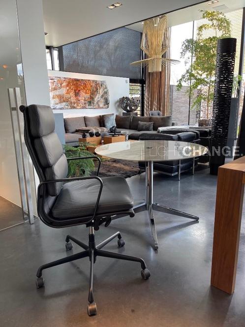 Knoll Florence marmeren eettafel Calcatta marmer tafel staal, Huis en Inrichting, Tafels | Eettafels, Zo goed als nieuw, Rond