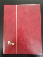 rood King postzegelalbum met 36 witte pagina's, Postzegels en Munten, Ophalen of Verzenden, Verzamelalbum